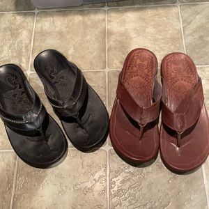 Olukai flip flops